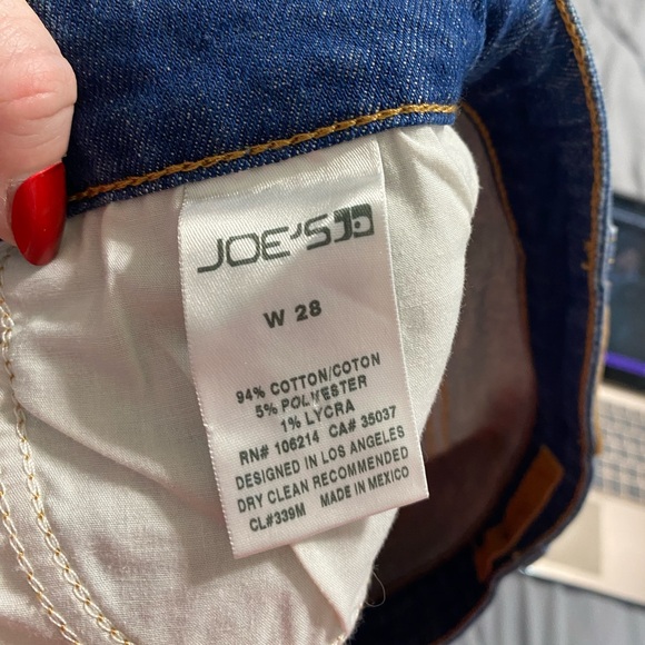 NWT Joe’s Mariela Mid Rise Raw Hem Button Fly Cut-Off Jean Shorts - Picture 10 of 11